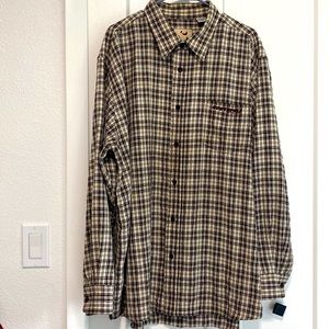 South Pole  Plaid Woven Long Sleeve Button Down Shirt |Size XXL